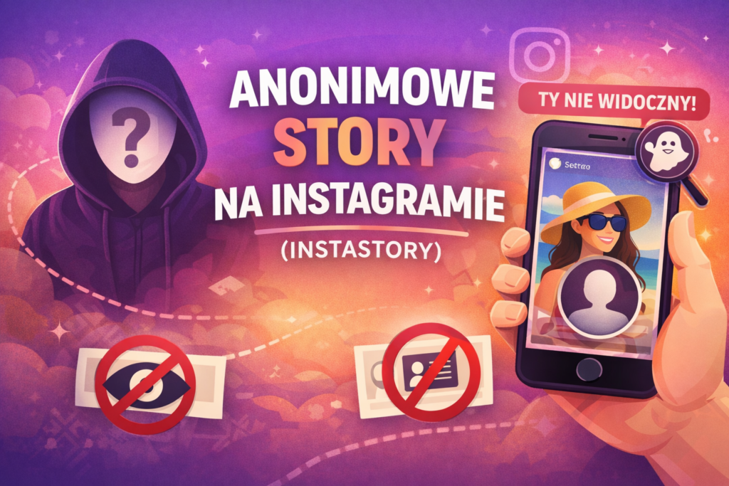 anonimowe story (instastory) na Instagramie