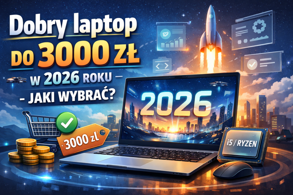 Dobry laptop do 3000 zł w 2026 roku